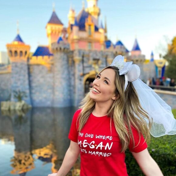 Bridal Veil Headband Mouse Ear Bow Flowers Wedding Bachelorette Jewelry - Picture 6 of 7